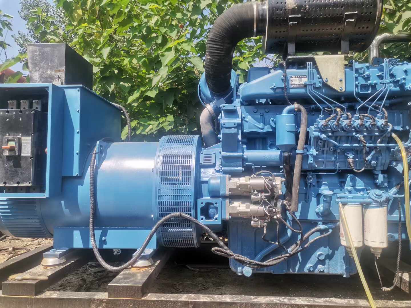 瓯海详细说明降低 800kW 柴油发电机输出电流波动的方法